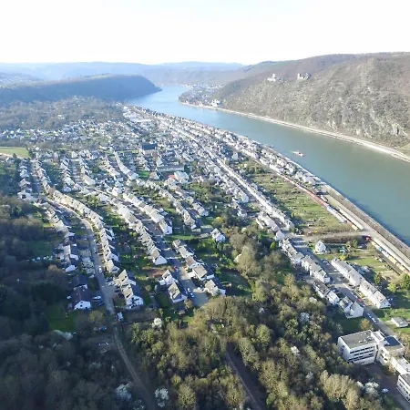 Appartamento Rheinzeit Beim Toni Mit Terrasse Und Balkon Mit Rheinblick